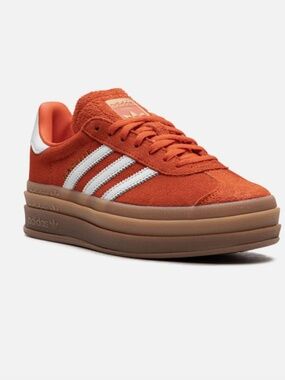 ADIDAS Gazelle Bold "Collegiate Orange" Sneakers - BRAND NEW Size 7.5 - NWT Rare